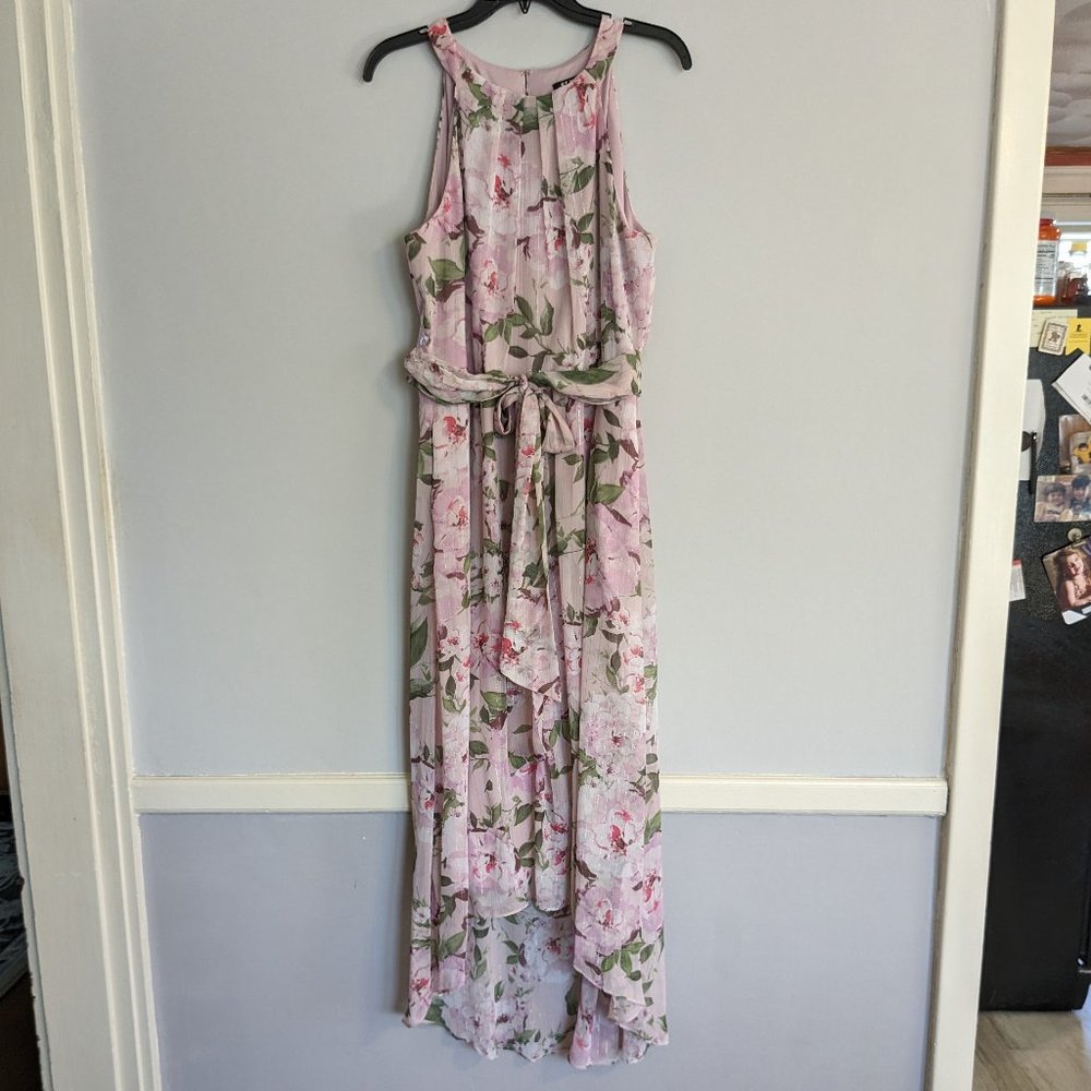 SNLY High Low Floral Dress, Size 14